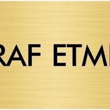 Özarslan Dizayn Departman Kapı İsimliği İsraf Emeyin 7x20 cm Altın Renk Metal Yönlendirme Levhası