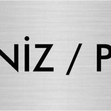 Özarslan Dizayn Departman Kapı İsimliği İtiniz / Push 10x20 cm Gümüş Renk Metal Yönlendirme Levhası