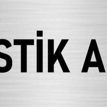 Özarslan Dizayn Departman Kapı İsimliği Lojistik 7x20 cm Gümüş Renk Metal Yönlendirme Levhası