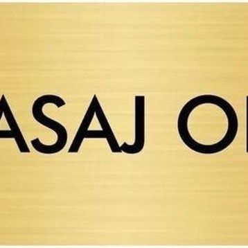 Özarslan Dizayn Departman Kapı İsimliği Masaj Odası 10x20 cm Altın Renk Metal Yönlendirme Levhası