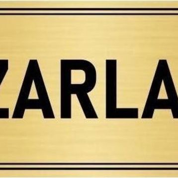 Özarslan Dizayn Departman Kapı İsimliği Pazarlama 10x20 cm Altın Renk Metal Yönlendirme Levhası