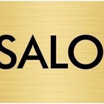 Özarslan Dizayn Departman Kapı İsimliği Salon 5x20 cm Altın Renk Metal Yönlendirme Levhası