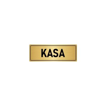 Özarslan Dizayn Departman Kapı İsimliği Satınalma 10x20 cm Altın Renk Metal Yönlendirme Levhası