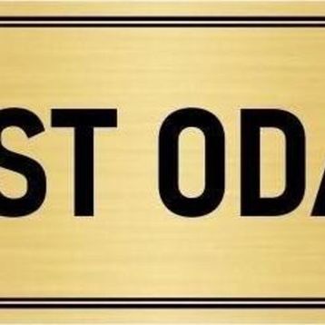Özarslan Dizayn Departman Kapı İsimliği Test Odası 10x20 cm Altın Renk Metal Yönlendirme Levhası