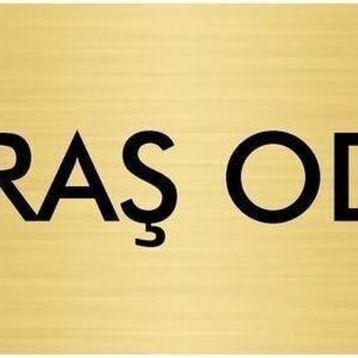 Özarslan Dizayn Departman Kapı İsimliği Tıraş Odası 5x20 cm Altın Renk Metal Yönlendirme Levhası