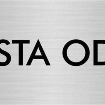 Özarslan Dizayn Departman Kapı İsimliği Usta Odası 5x20 cm Gümüş Renk Metal Yönlendirme Levhası