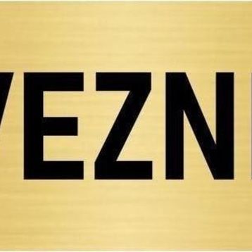 Özarslan Dizayn Departman Kapı İsimliği Vezne 7x20 cm Altın Renk Metal Yönlendirme Levhası