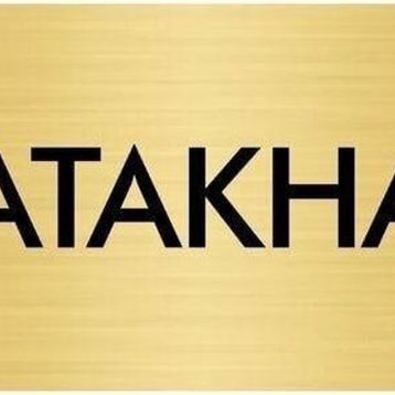 Özarslan Dizayn Departman Kapı İsimliği Yatakhane 5x20 cm Altın Renk Metal Yönlendirme Levhası
