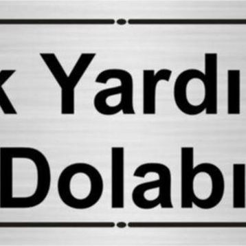 Özarslan Dizayn İlk Yardım Dolabı 7x20 cm Gümüş Renk Metal Yönlendirme Levhası