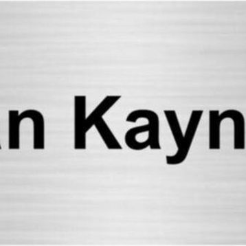 Özarslan Dizayn İnsan Kaynakları 5x20 cm Gümüş Renk Metal Yönlendirme Levhası