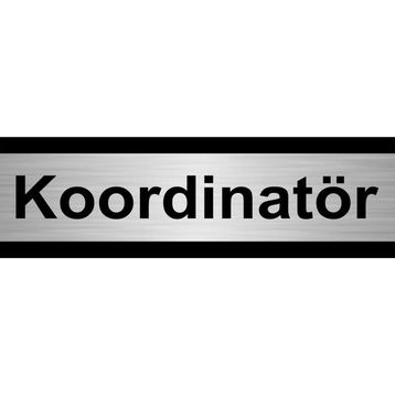 Özarslan Dizayn Koordinatör 5x20 cm Gümüş Renk Metal Yönlendirme Levhası