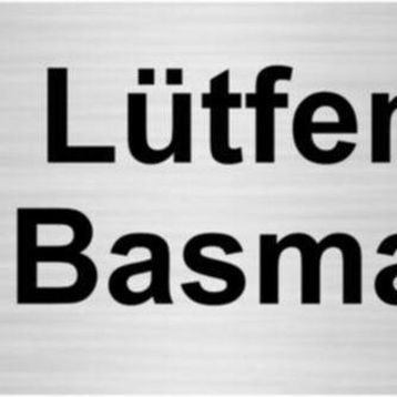 Özarslan Dizayn Lütfen Zile Basmayınız 5x20 cm Gümüş Renk Metal Yönlendirme Levhası