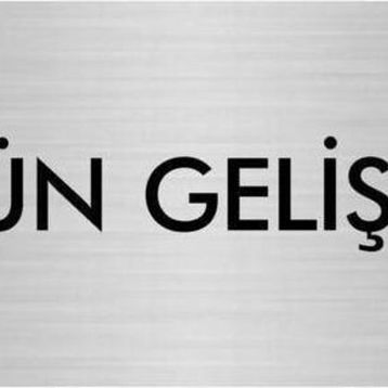 Özarslan Dizayn Ürün Geliştirme 10x20 cm Gümüş Renk Metal Yönlendirme Levhası