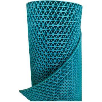 Özbalban Zmat Yıldız Mat Eni 90 cm Kalınlık 6 mm Turkuaz 90 x 1500 cm Kaymaz Islak Zemin Paspası