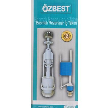 Özbest Basmalı Klozet Rezervuar İç Takım