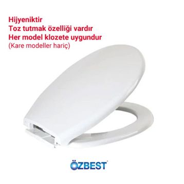 Özbest Ege Anatolia Klozet Kapağı