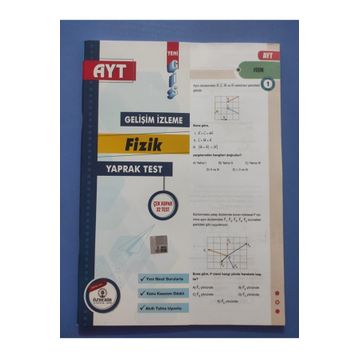 Özdebir Yayınları AYT Fizik Yaprak Test