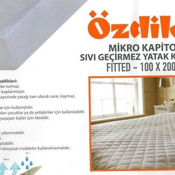Özdilek 100x200 cm Fitted Sıvı Geçirmez Alez