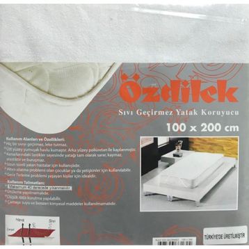Özdilek 100x200 cm Kapitone Sıvı Geçirmez Alez