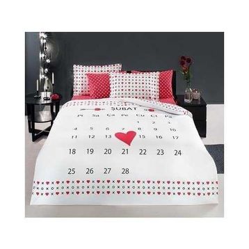 Özdilek 14 Şubat Çift Kişilik Nevresim Takımı