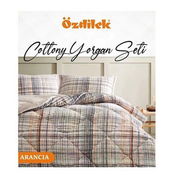 Özdilek 220x240 cm Arancia Çift Kişilik Cottony Yorgan Seti