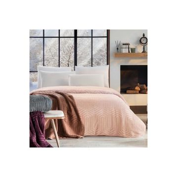 Özdilek 220x240 cm Cameo Rose Prestige Kalın Embos Çift Kişilik Battaniye