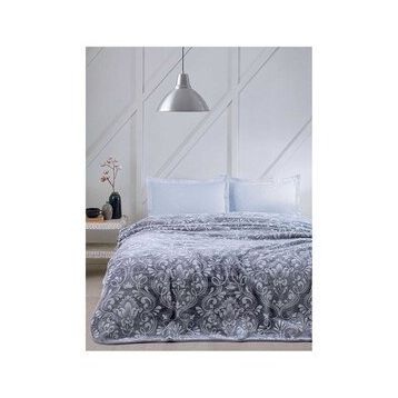 Özdilek Antico Gri 155x215 cm Tek Kişilik Battaniye