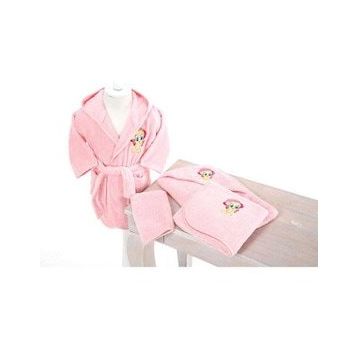 Özdilek Ashley Tweety Pembe Bebek Bornoz Seti