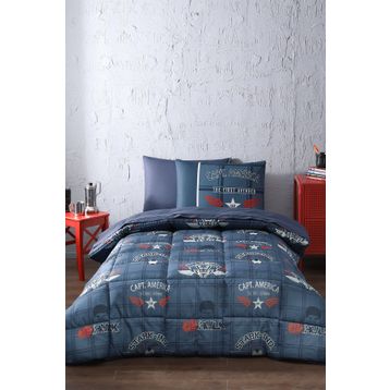 Özdilek Avengers Heroes Tek Kişilik Disney Lisanslı Lastikli Fitted Çarşaf Çocuk Uyku Seti
