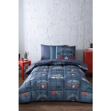 Özdilek Avengers Heroes Tek Kişilik Disney Lisanslı Lastikli Fitted Çarşaf Çocuk Uyku Seti