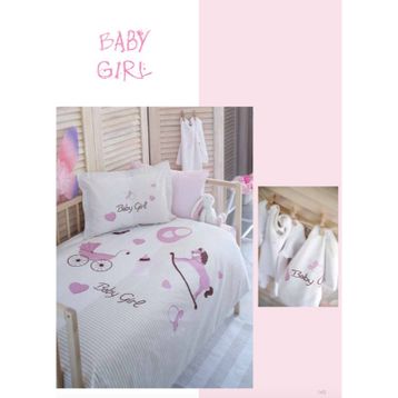 Özdilek Baby Girl Bebek Nevresim Takımı