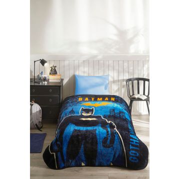Özdilek Batman Gotham 155x215 cm Lisanslı Tek Kişilik Çocuk Battaniyesi