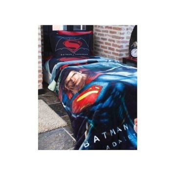 Özdilek Batman Süpermen City Tek Kişilik Lisanslı Battaniye