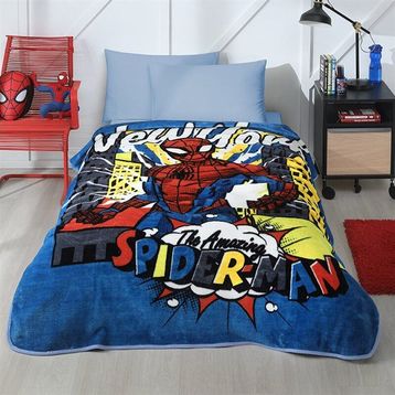 Özdilek Batman Süpermen City Tek Kişilik Lisanslı Battaniye