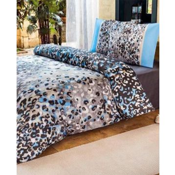 Özdilek Beryl 200 x 220 cm - Gri Çift Kişilik Kışlık Nevresim Takımı