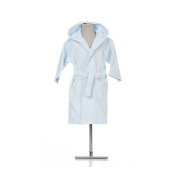 Özdilek Boy Marine Kapşonlu Mavi 11-12 Yaş Çocuk Bornozu