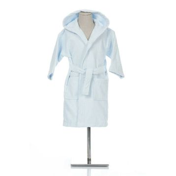 Özdilek Boy Marine Kapüşonlu Mavi 9-10 Yaş Çocuk Bornozu