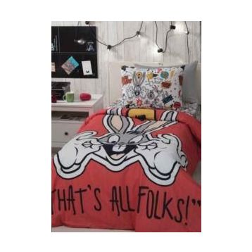 Özdilek Bugs Bunny Smile Tek Kişilik Nevresim Takımı