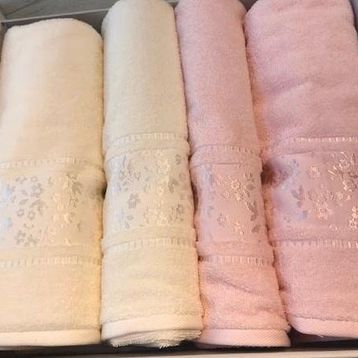 Özdilek Camellia Best Krem Pembe Hamam Seti