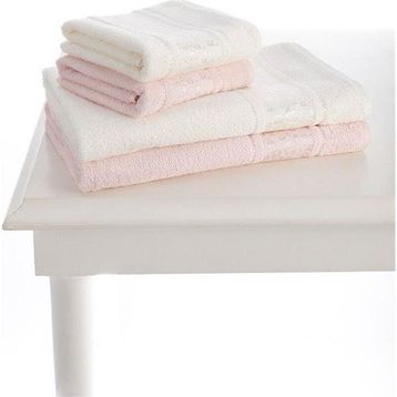 Özdilek Camellia Best Krem-Pembe Havlu Seti