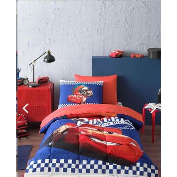 Özdilek Cars Cyber Tek Kişilik Disney Lisanslı Lastikli Fitted Çarşaf Çocuk Uyku Seti