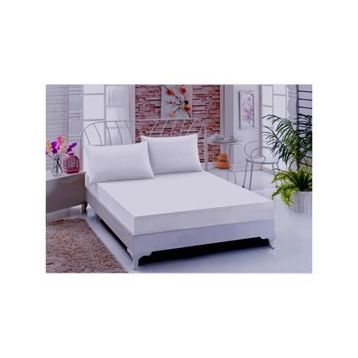Özdilek Colormix Ranforce Yastık Kılıflı Beyaz 100x200 cm Çarşaf