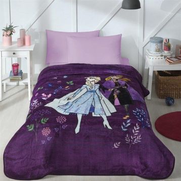 Özdilek Disney Frozen Naturel Lisanslı Tek Kişilik Çocuk Battaniyesi