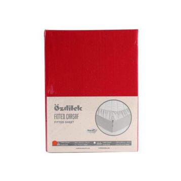 Özdilek Fitted Kırmızı Tek Kişilik Çarşaf