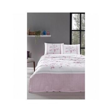 Özdilek Florid Ranforce Pembe Tek Kişilik Nevresim Takımı
