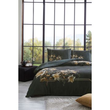 Özdilek Golden Lily Çift Kişilik Soft Life Saten Nevresim Takımı
