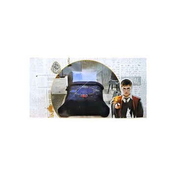 Özdilek Harry Potter Hogwards Lisanslı Mavi Tek Kişilik Battaniye