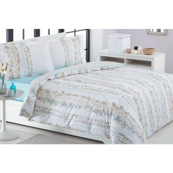 Özdilek Jolie Ranforce 200 x 220 cm Mint Yeşili Çift Kişilik Nevresim Takımı