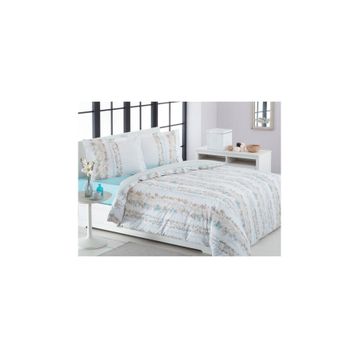 Özdilek Jolie Ranforce 200 x 220 cm Mint Yeşili Çift Kişilik Nevresim Takımı