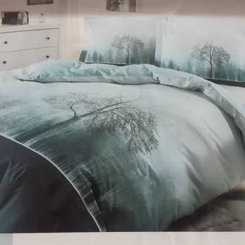 Özdilek Jungle Su Yeşili Çift Kişilik Nevresim Takımı